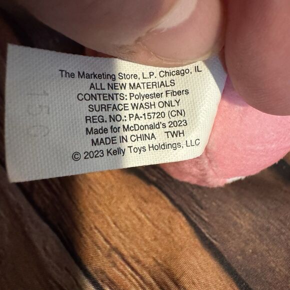 McDonalds Happy Meal Toy Squishmallows Archie The Axoloti Plush No Tag 2023 - Picture 8 of 8